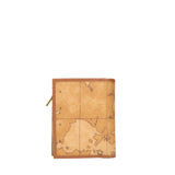 ALVIERO MARTINI 1a CLASSE - Portafoglio piccolo con bottone Geo Classic W019 Beige