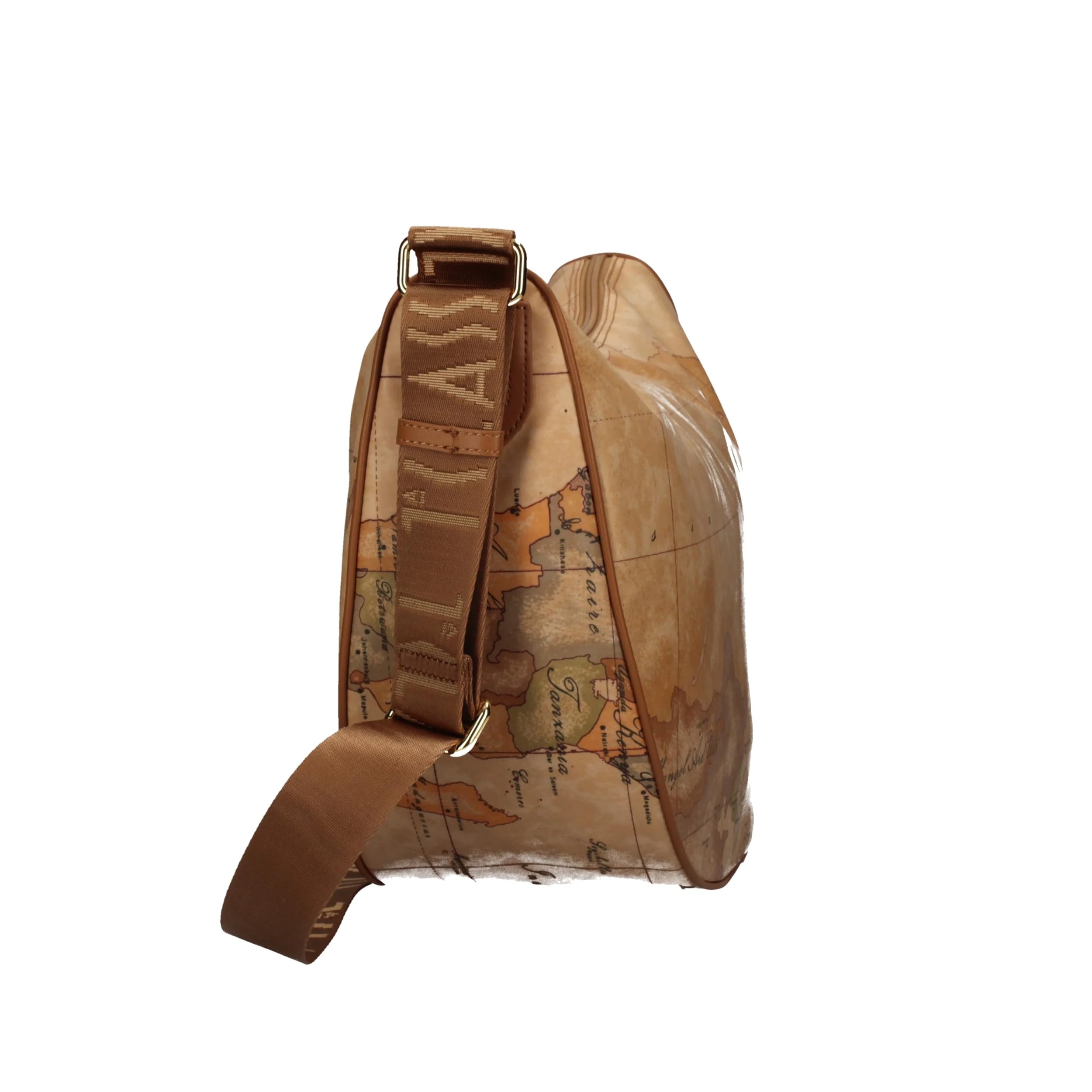 Alviero Martini - Geo Soft tracolla a mezzaluna grande S008, Beige