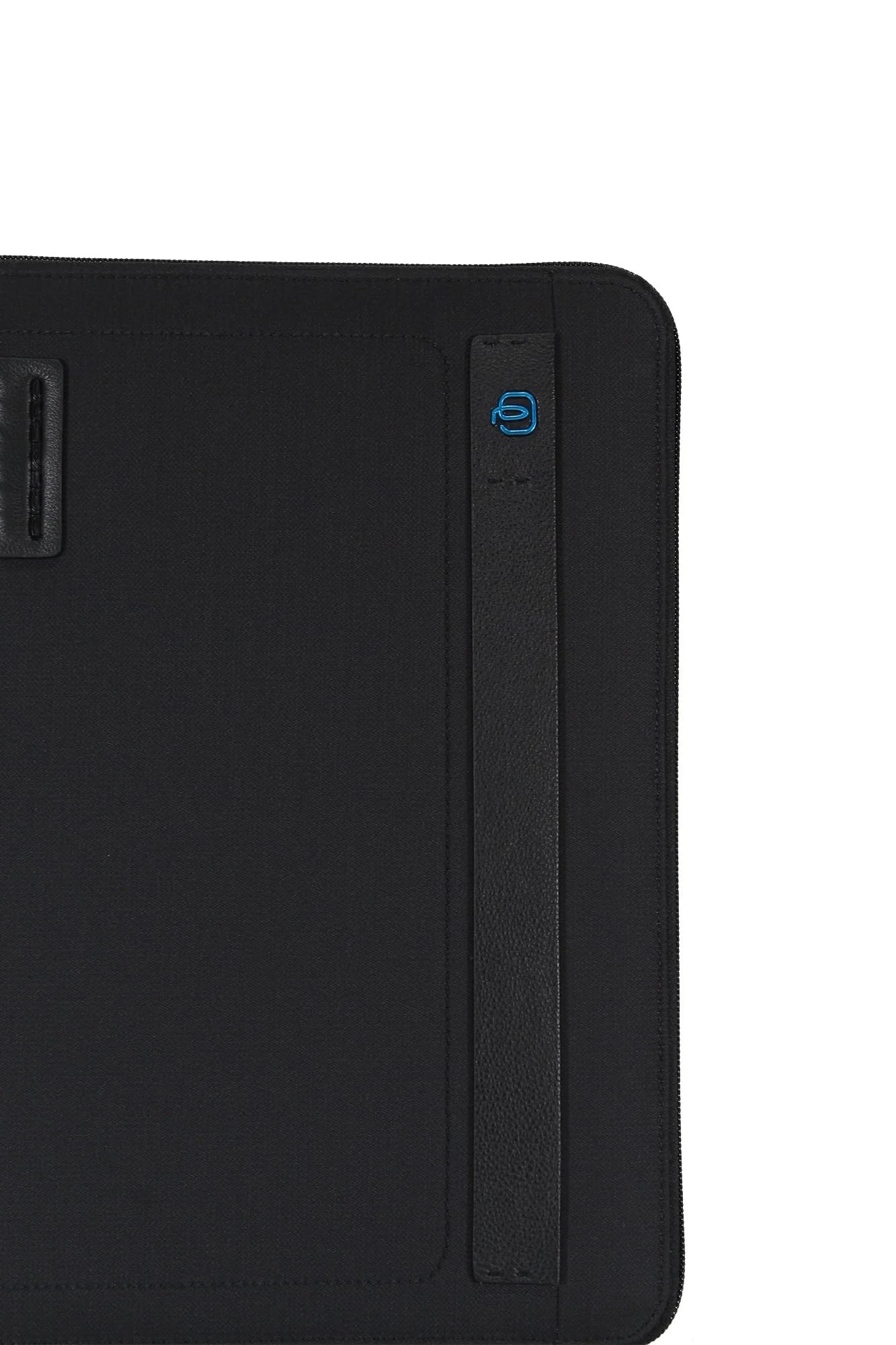 PIQUADRO - Portablocco Formato A4 in Tessuto e Pelle P16 Nero