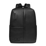 Zaino in pelle porta pc 15,6'', Nero