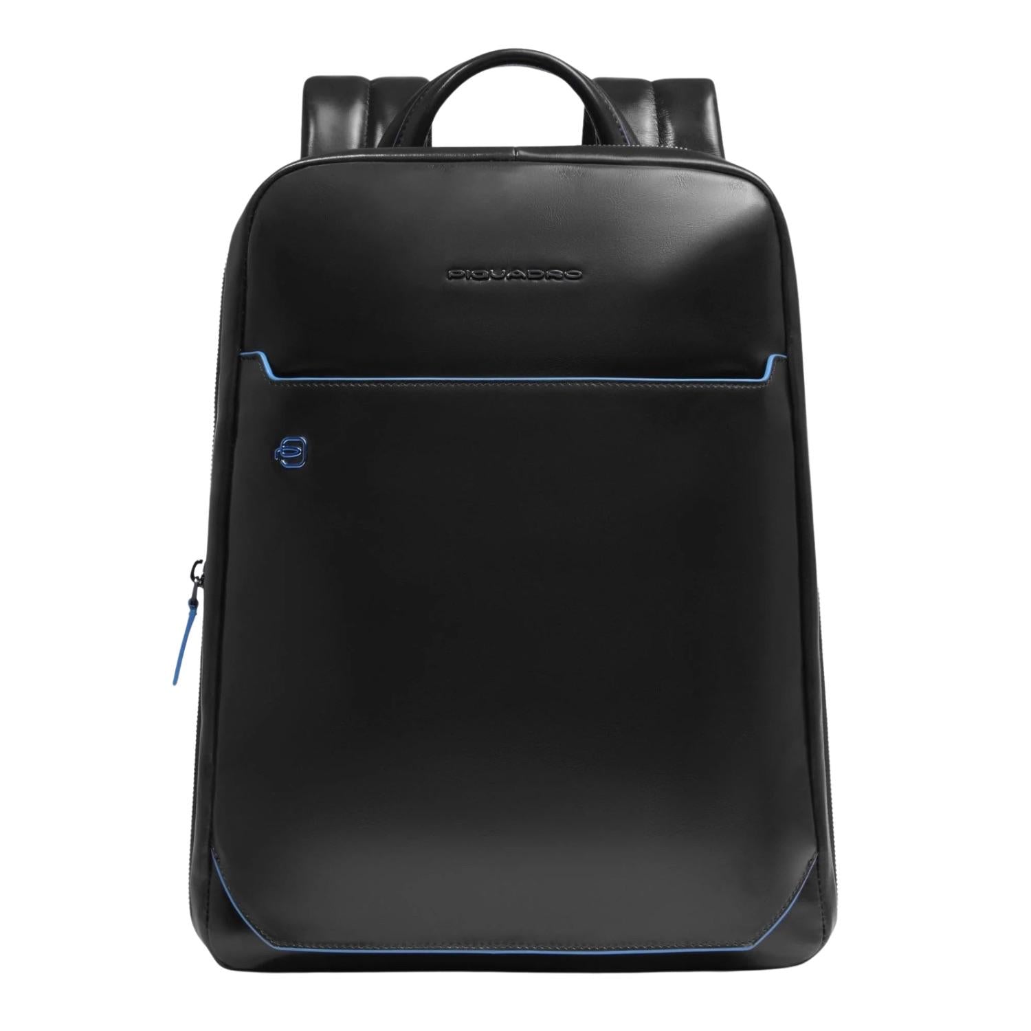Zaino sottile espandibile porta pc 14'', Nero