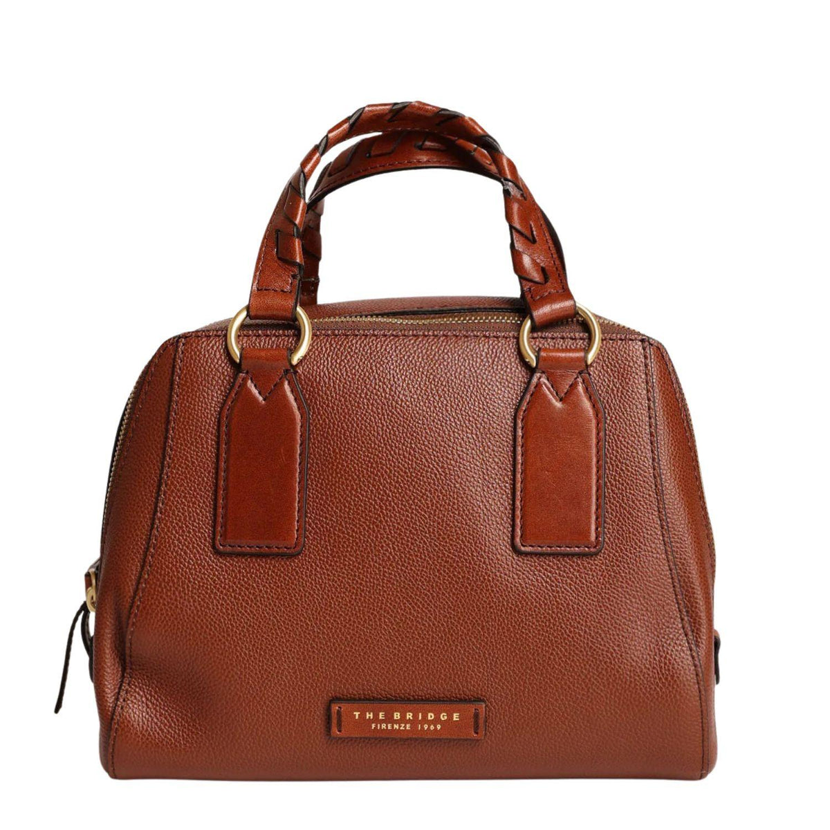 The B ridge - Bauletto in pelle Ines, Marrone