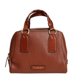 The B ridge - Bauletto in pelle Ines, Marrone