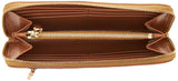 ALVIERO MARTINI - Portafoglio zip around con tasca frontale Geo Classic W028, Beige
