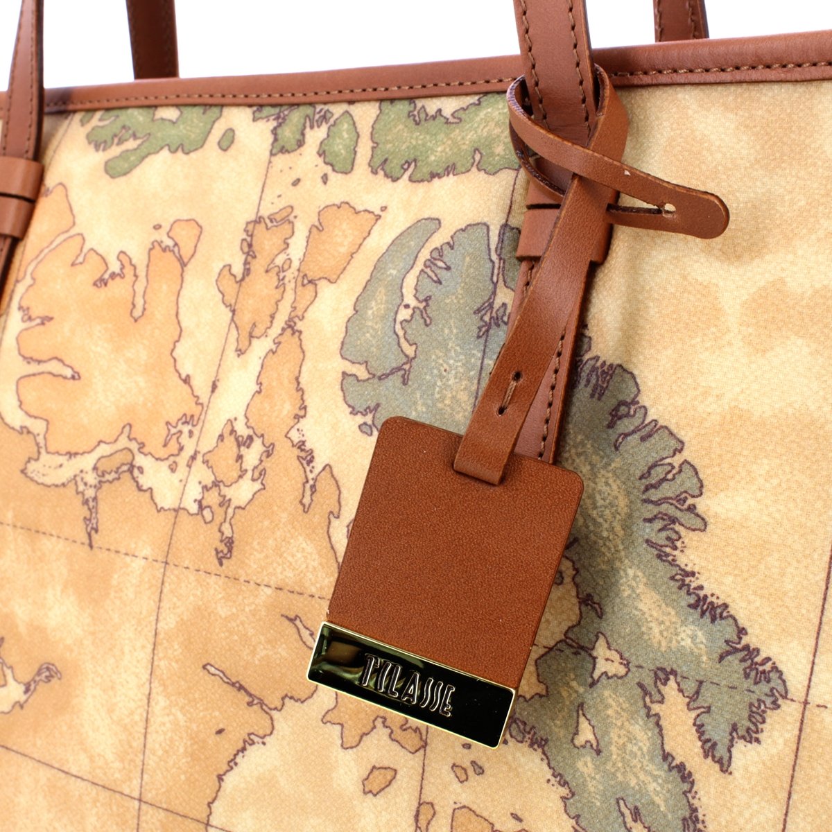 ALVIERO MARTINI - Borsa shopper grande Geo Classic D007, Beige