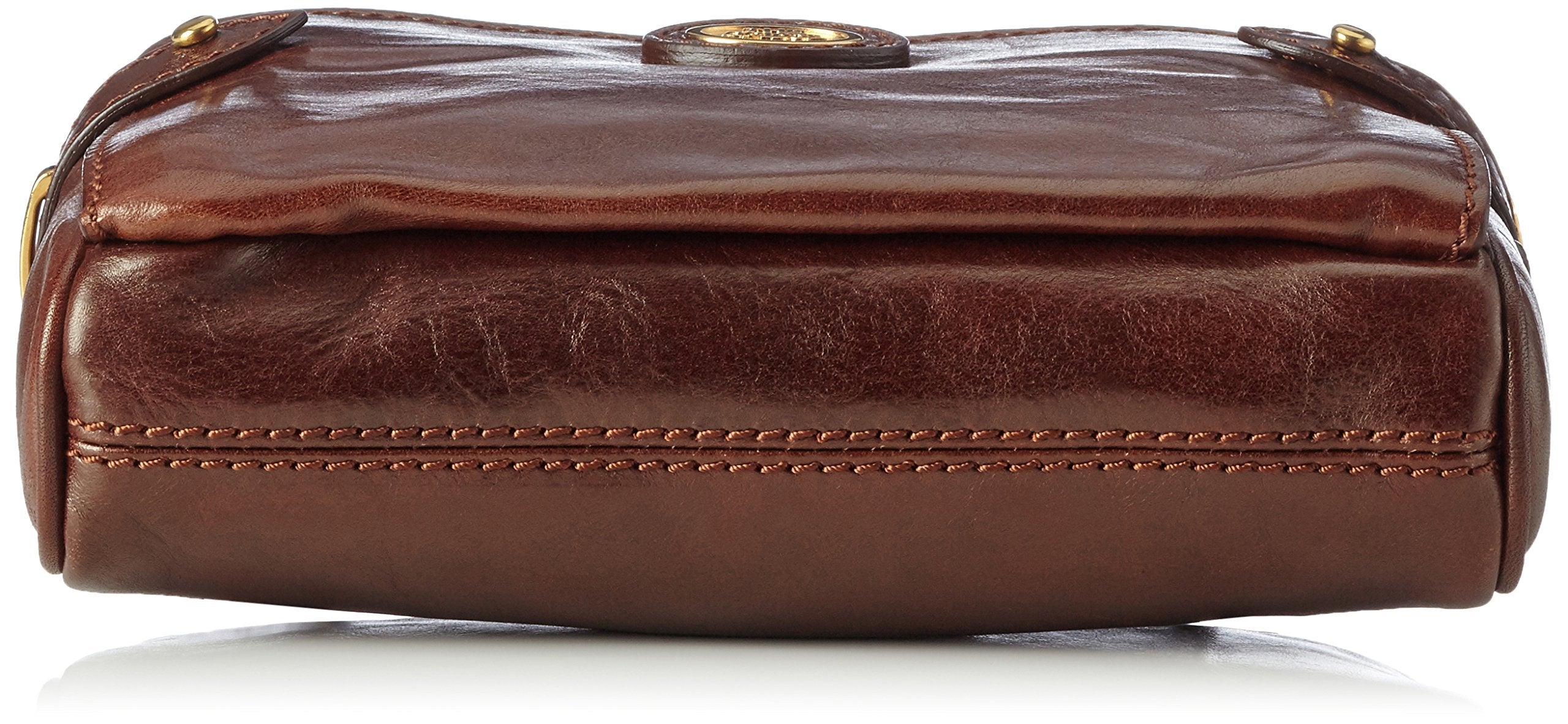 THE BRIDGE - Camera case linea story, Cuoio