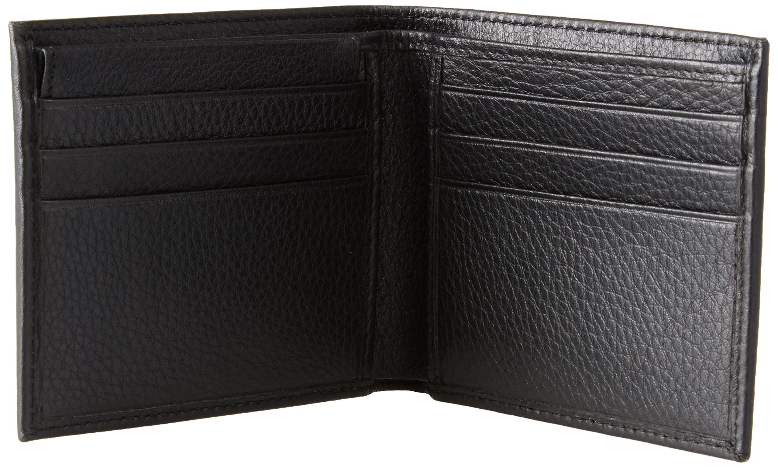 PIQUADRO - Portafoglio uomo con portadocumenti rimovibile, Nero