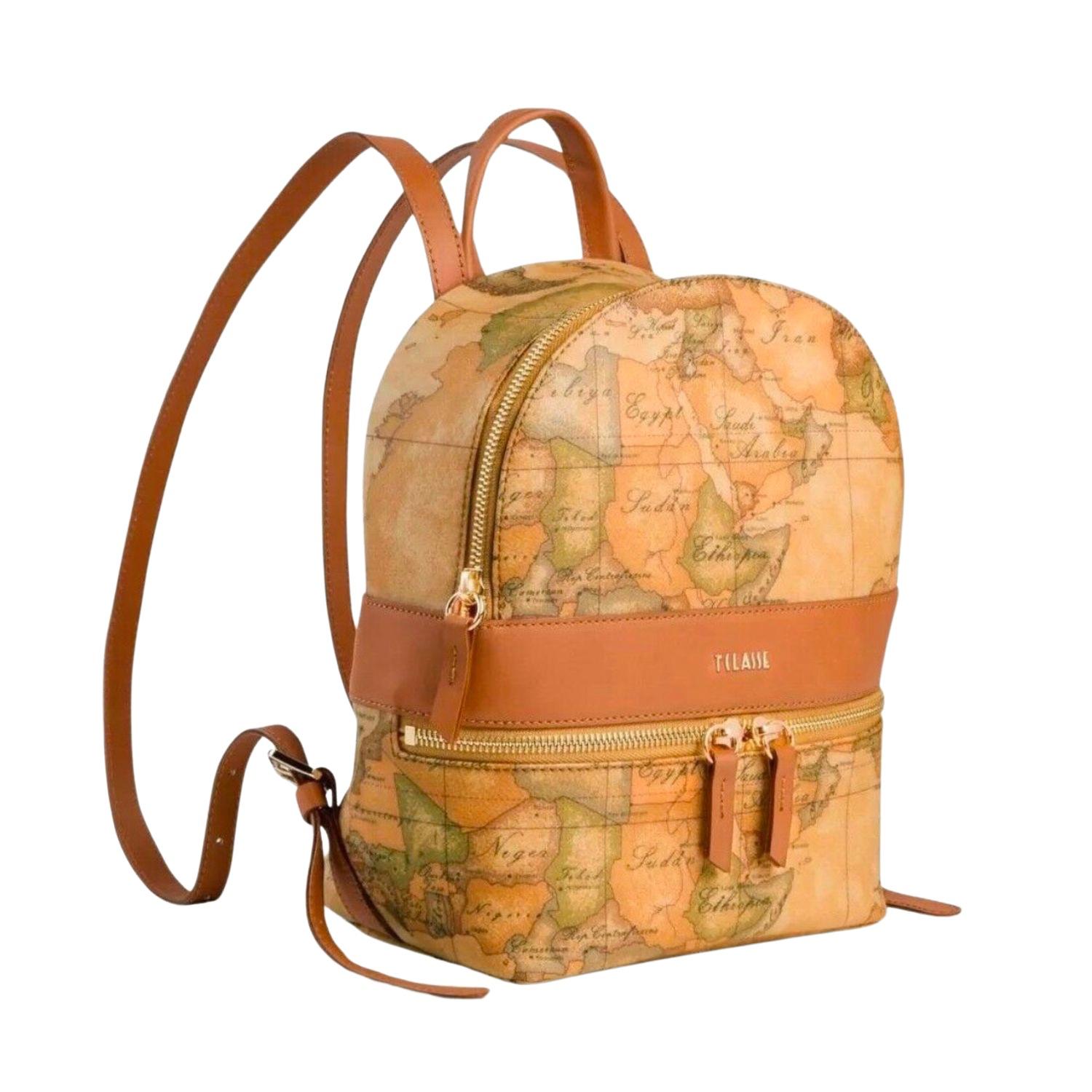 ALVIERO MARTINI - Zaino piccolo Geo Classic D098, Beige