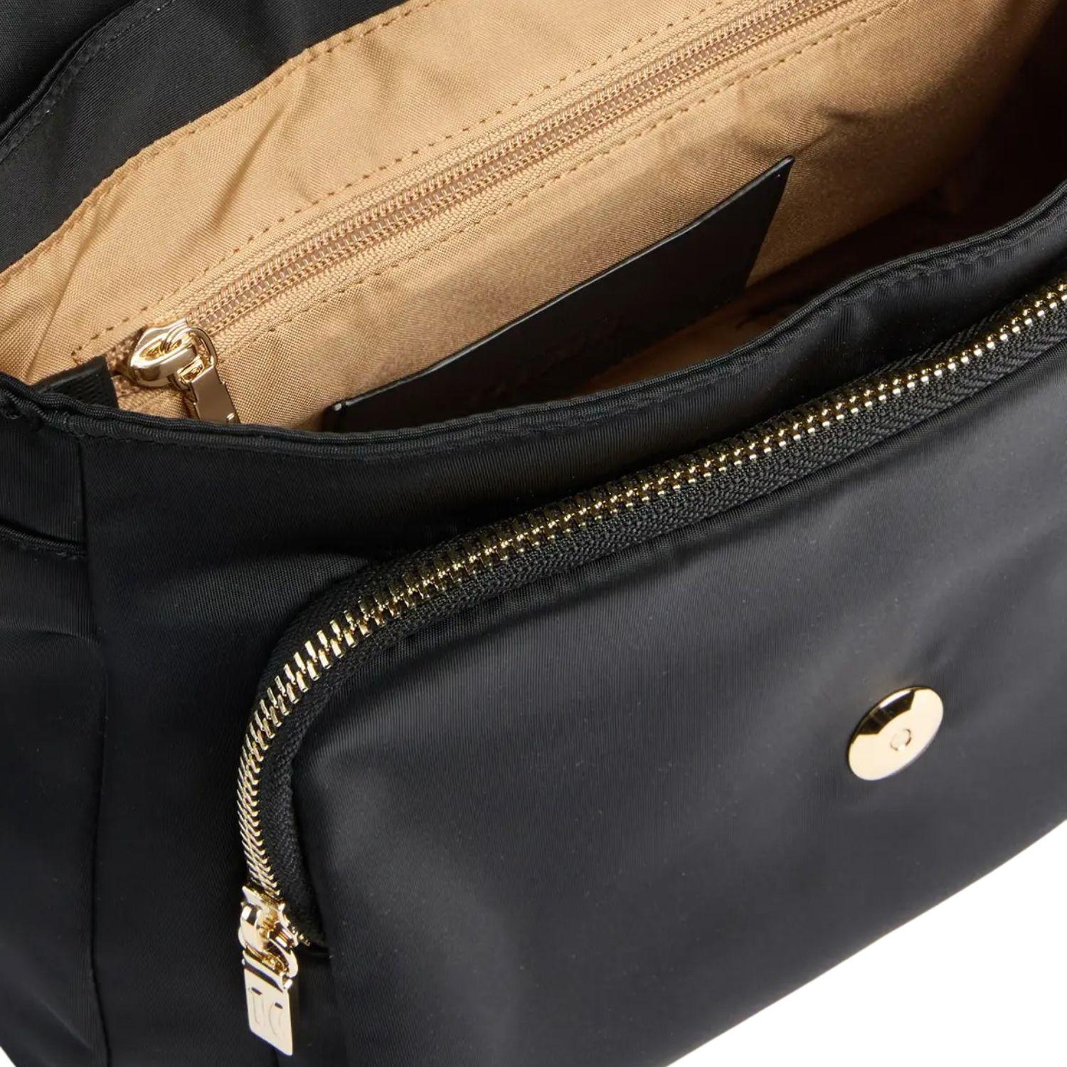 Tracolla/zaino Stormy nylon, Nero