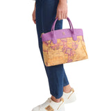 Alviero Martini - Geo Bougainville borsa a mano Viola Bougainville, Viola