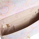 Alviero Martini - Bay Lock Bag tracolla stampa Geo Dots Art, Multicolor