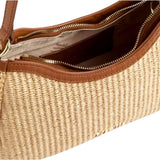 Alviero Martini - Sunny Rafia borsa sottospalla, Naturale