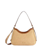 Alviero Martini - Sunny Rafia borsa sottospalla, Naturale