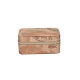 Alviero Martini - Portagioie in tessuto effetto nappa Geo Classic, Beige