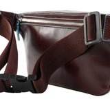 Piquadro - Marsupio in pelle Blue Square, Mogano