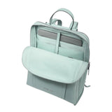 PIQUADRO - Zaino espandibile in tessuto riciclato e pelle porta pc 15.6'' Circle, Verde