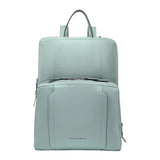 PIQUADRO - Zaino espandibile in tessuto riciclato e pelle porta pc 15.6'' Circle, Verde