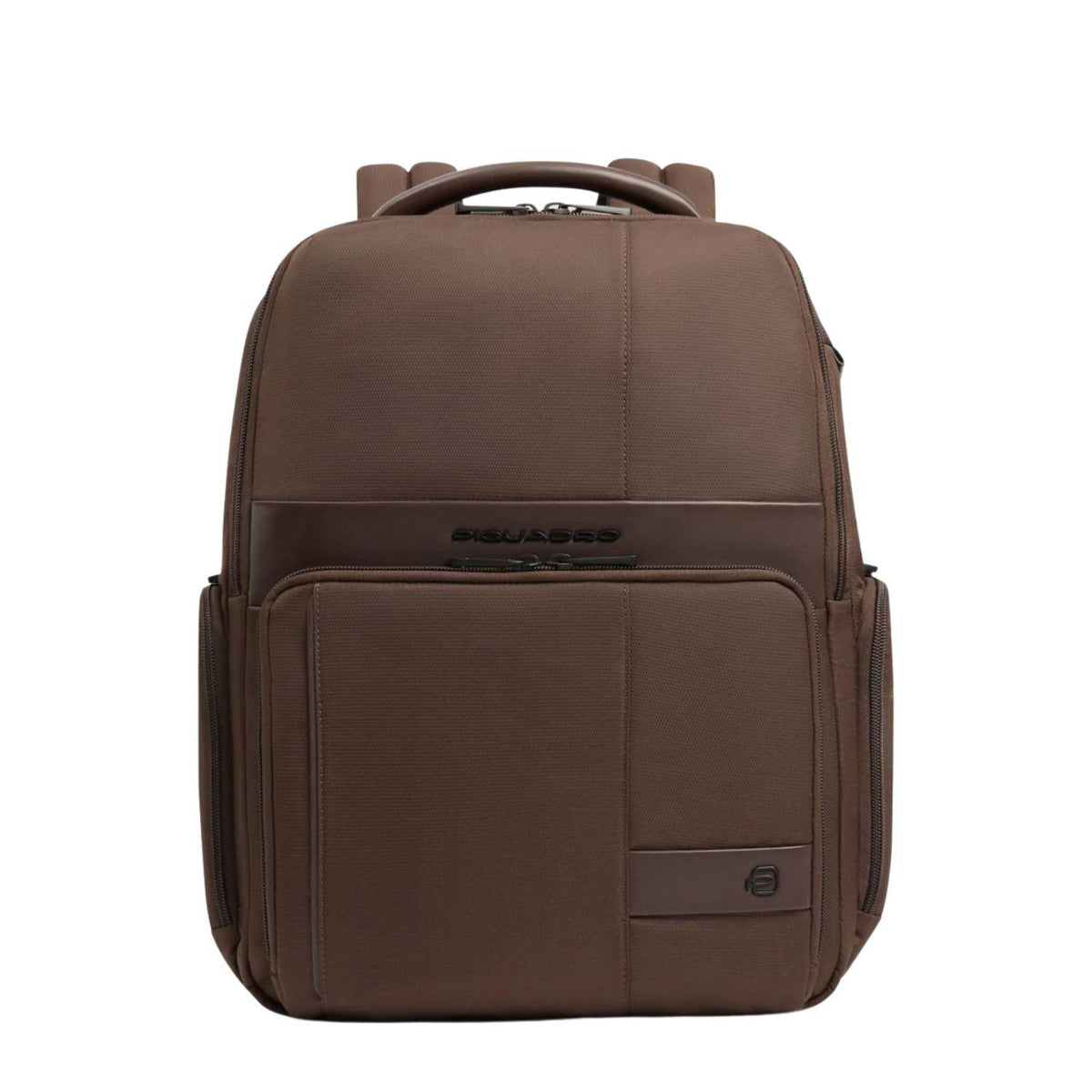 Piquadro - Zaino espandibile in tessuto porta pc 15.6 linea W129, Marrone