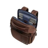 Piquadro - Zaino espandibile in tessuto porta pc 15.6 linea W129, Marrone