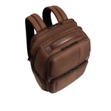 Piquadro - Zaino espandibile in tessuto porta pc 15.6 linea W129, Marrone