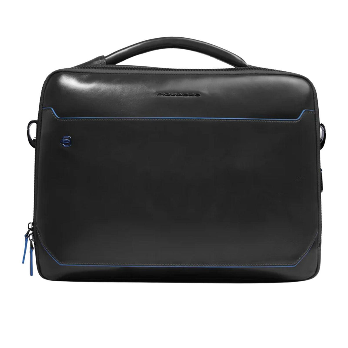 Piquadro - Borsa porta pc 15.6 in pelle, Nero