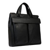 Piquadro - Tote bag porta PC 13'3 in pelle martellata linea Mos, Nero
