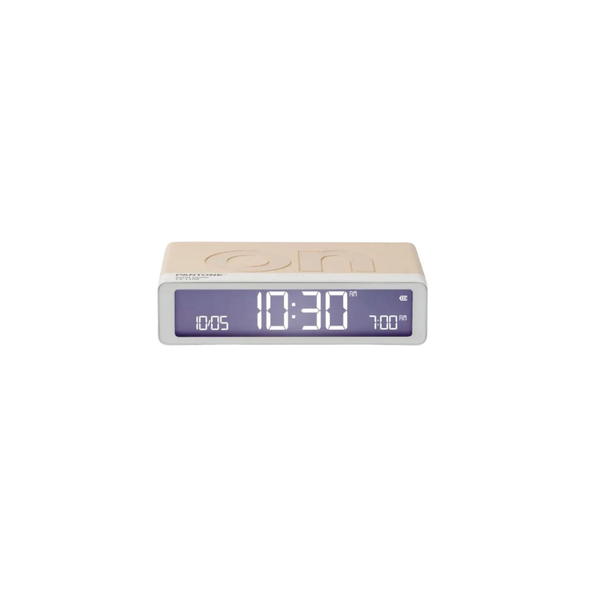 Sveglia Flip ON/Off Pantone, Sabbia