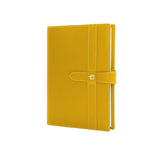  Agenda Giornaliera in pelle con Laccio, Giallo