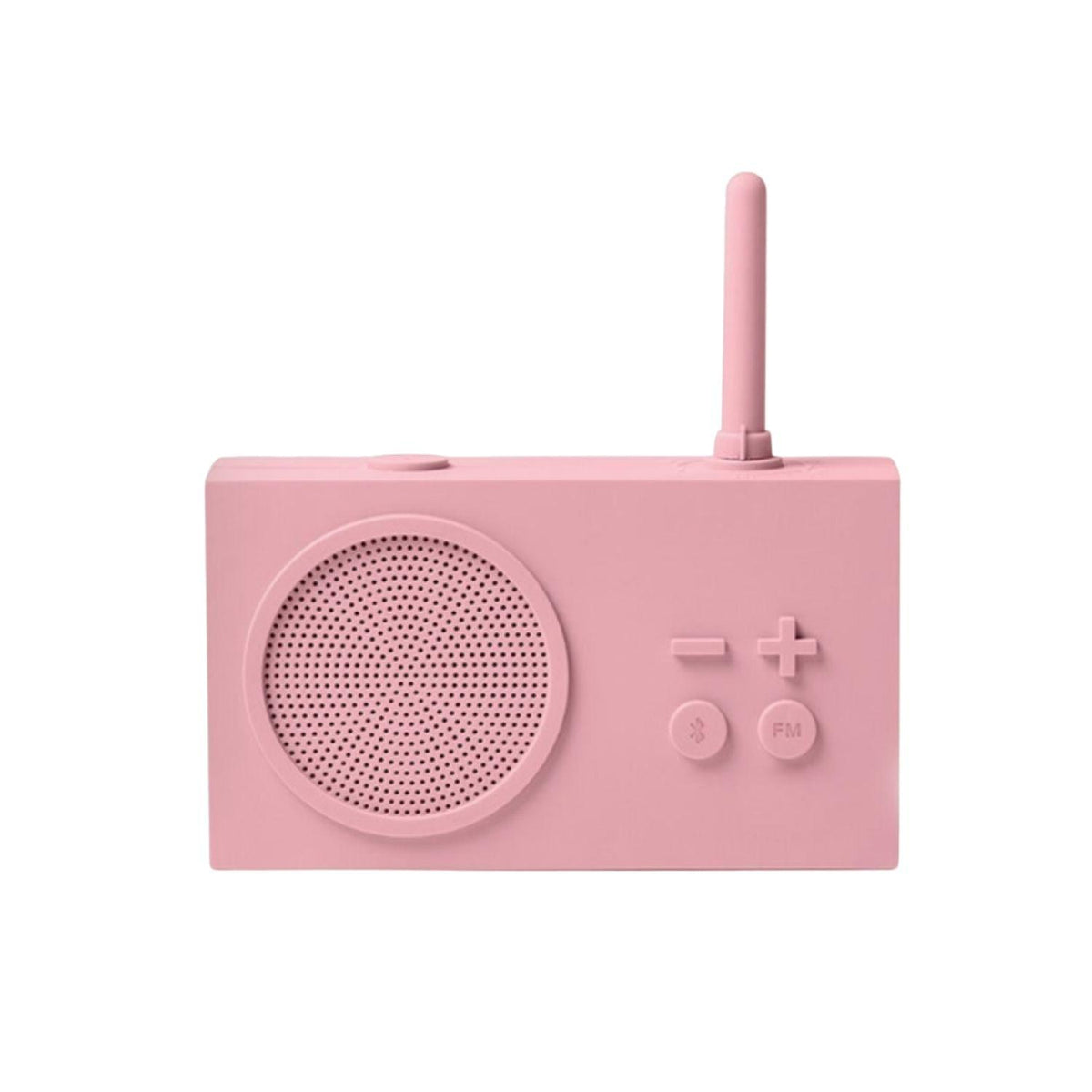 Lexon - Radio impermeabile e Speaker Bluetooth, Rosa Bubble