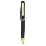 Montegrappa - Penna a sfera rotazione Manager, Nera e Oro ISMANBYC