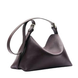 Patrizia Pepe - Borsa a tracolla Never Complete media in pelle, Bordeaux