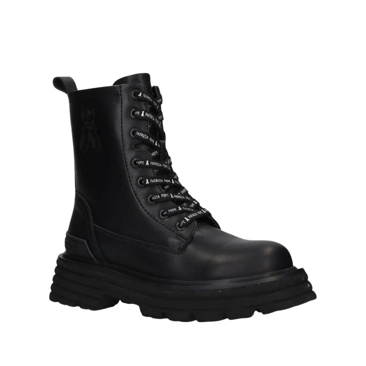 N. 36 Biker in pelle di vitello, Nero