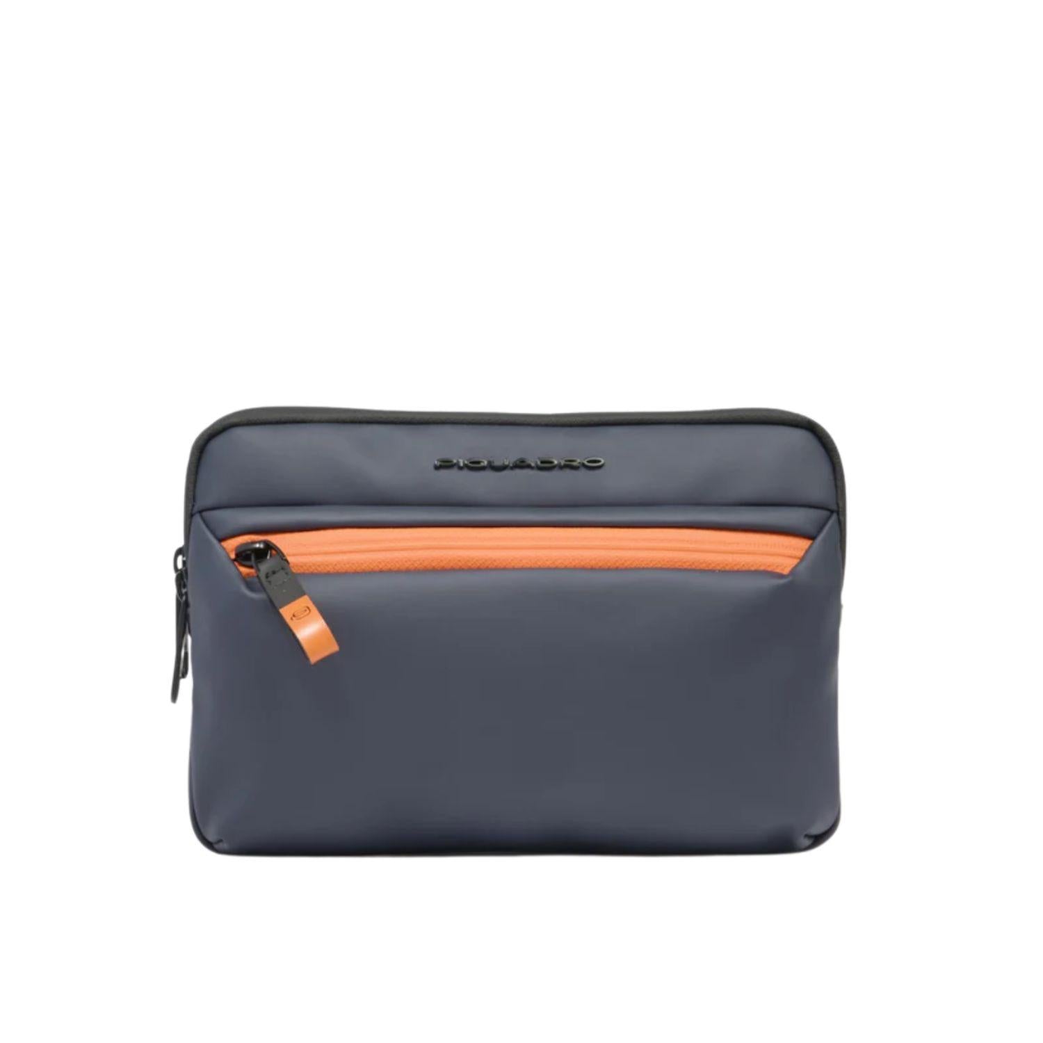 PIQUADRO - Pochette resistente all'acqua porta iPad®mini, Blu