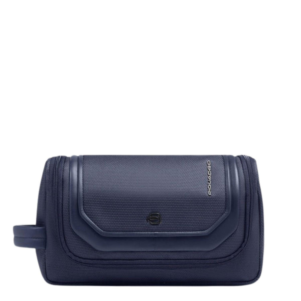 Piquadro - Beauty case con gancio SS26 tessuto, Blu