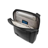 Piquadro - Borsello grande porta ipad in pelle Russel, Nero