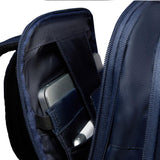 Piquadro - Zaino espandibile porta pc 15.6 in tessuto linea W129, Blu