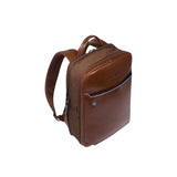 Piquadro - Zaino porta pc 14' espandibile, Marrone