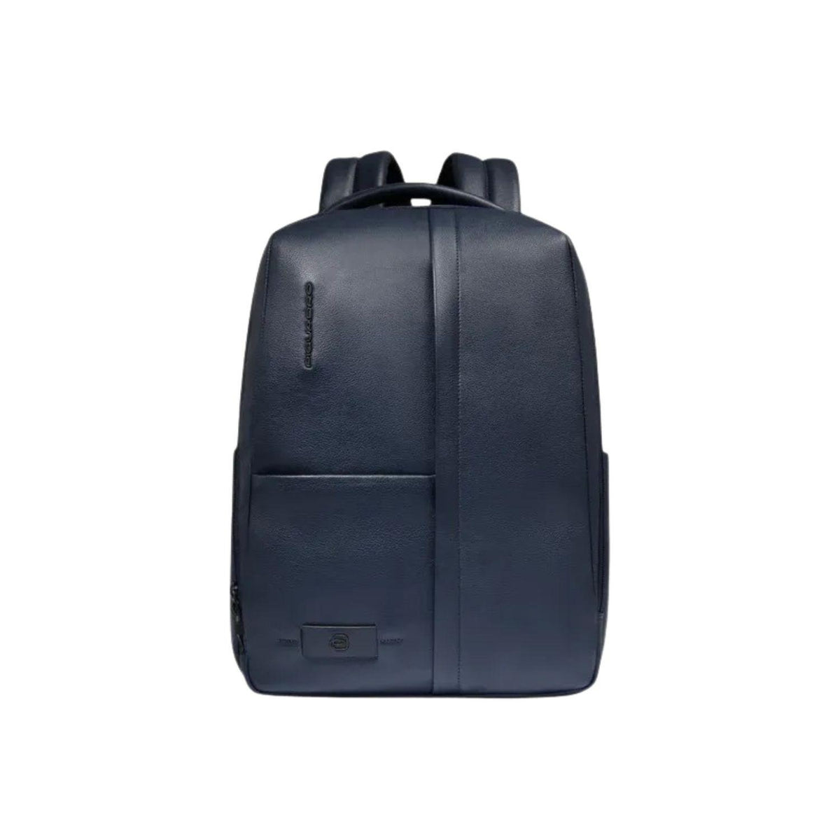 Piquadro - Zaino grande in pelle porta pc 15.6'' linea Russel, Blu