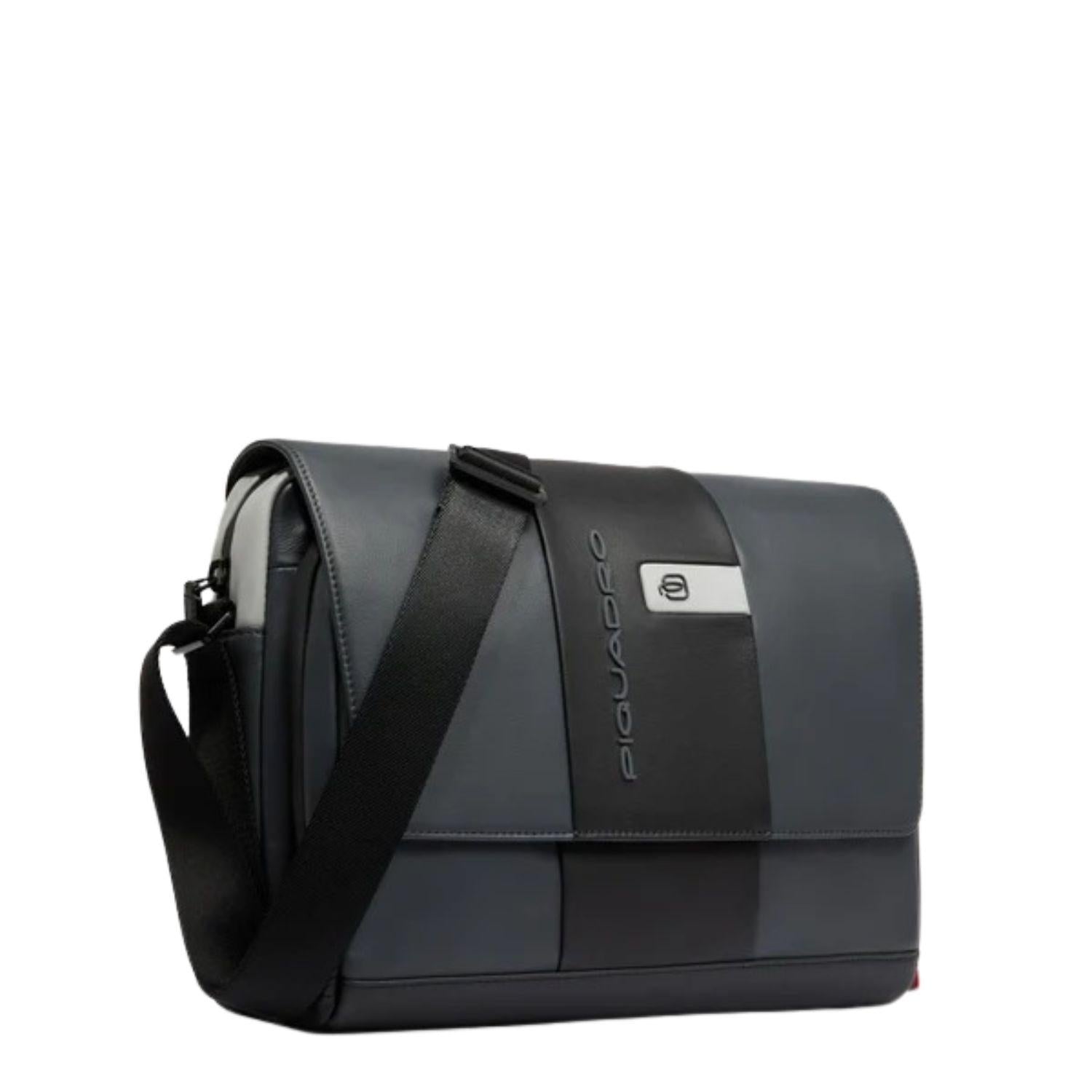Piquadro -  Borsa messenger uomo porta pc 14"