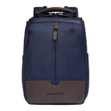 Zaino da viaggio in tessuto riciclato porta pc 14'', Blu 