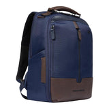 Zaino da viaggio in tessuto riciclato porta pc 14'', Blu 