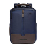 Zaino da viaggio porta pc 14" in tessuto riciclato, Blu