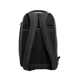 Piquadro - Zaino monospalla uomo in tessuto riciclato, Nero