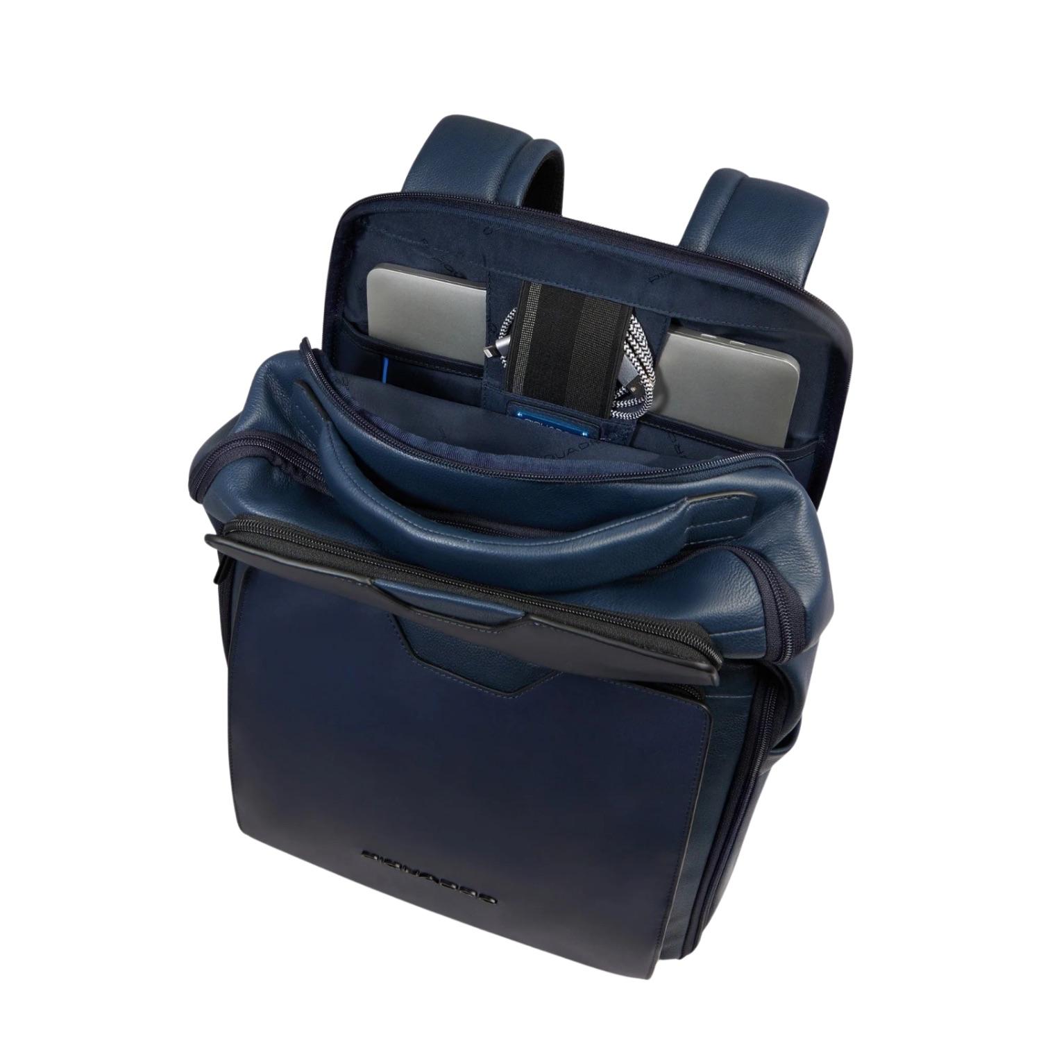 Piquadro - Zaino medio in porta pc 14' pollici s142, Blu