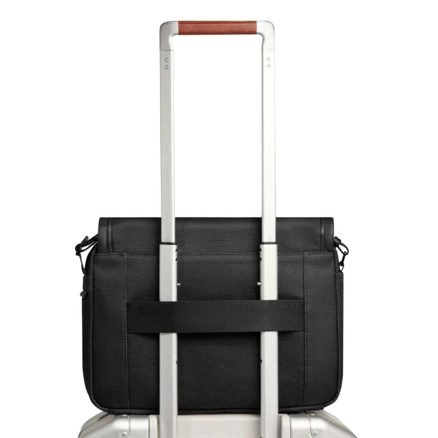 Piquadro - Borsa Messenger in tessuto SS26, Nero