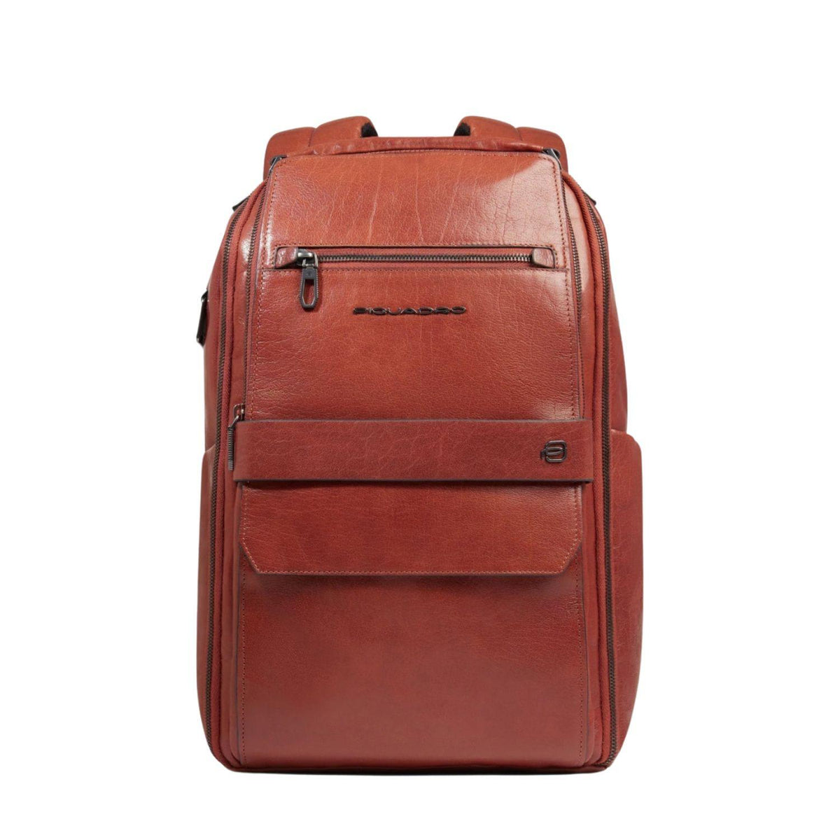 Piquadro - Zaino  in pelle porta pc 14' pollici SS26, Marrone