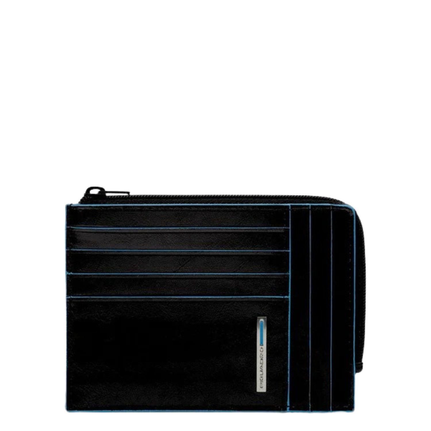Piquadro - Portafogli portacarte uomo, Nero