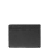 Piquadro - Portafoglio con patta e portamonete in pelle linea Russel, Nero