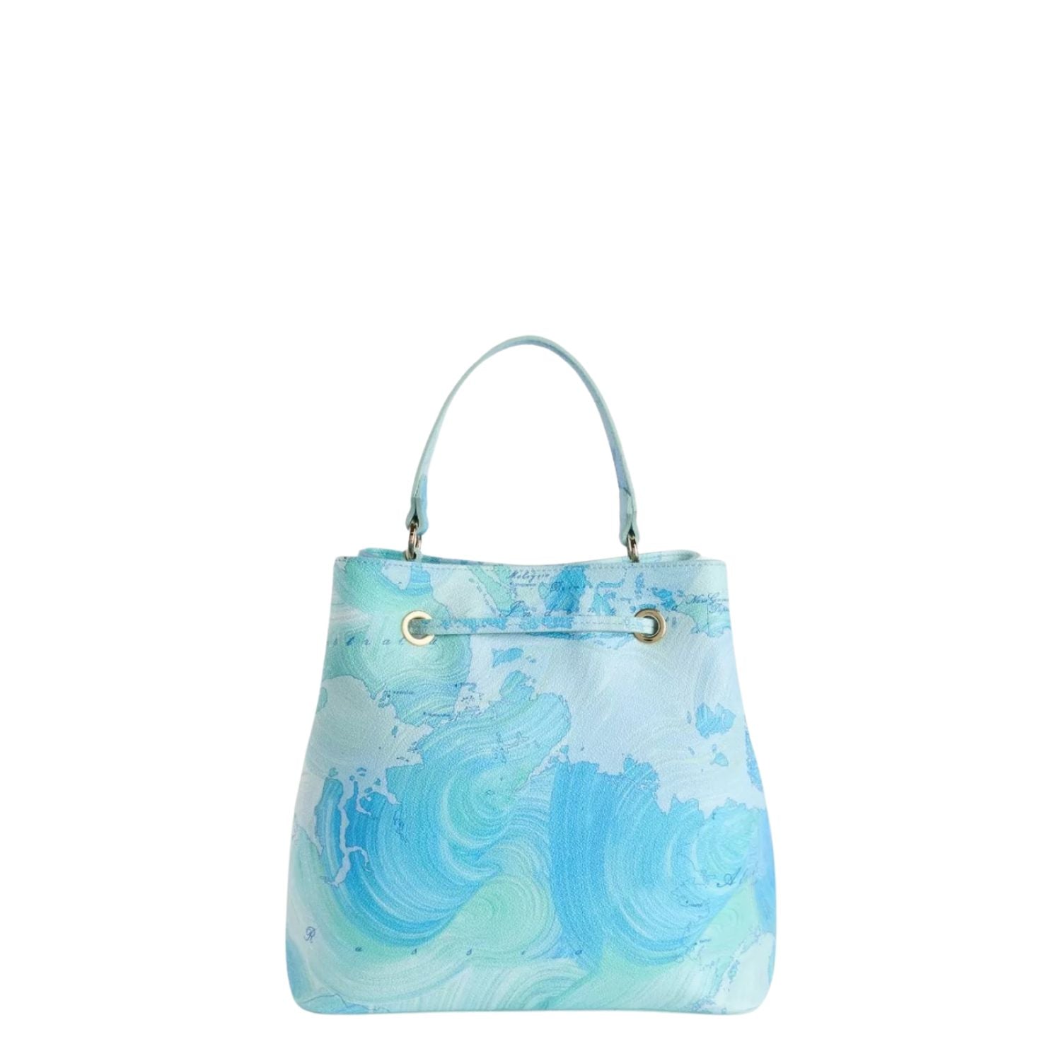 ALVIERO MARTINI - Borsa Secchiello Geo Water Island, Azzurro