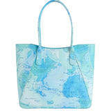 ALVIERO MARTINI - Borsa shopping Geo Water Island  Reef, Azzurro